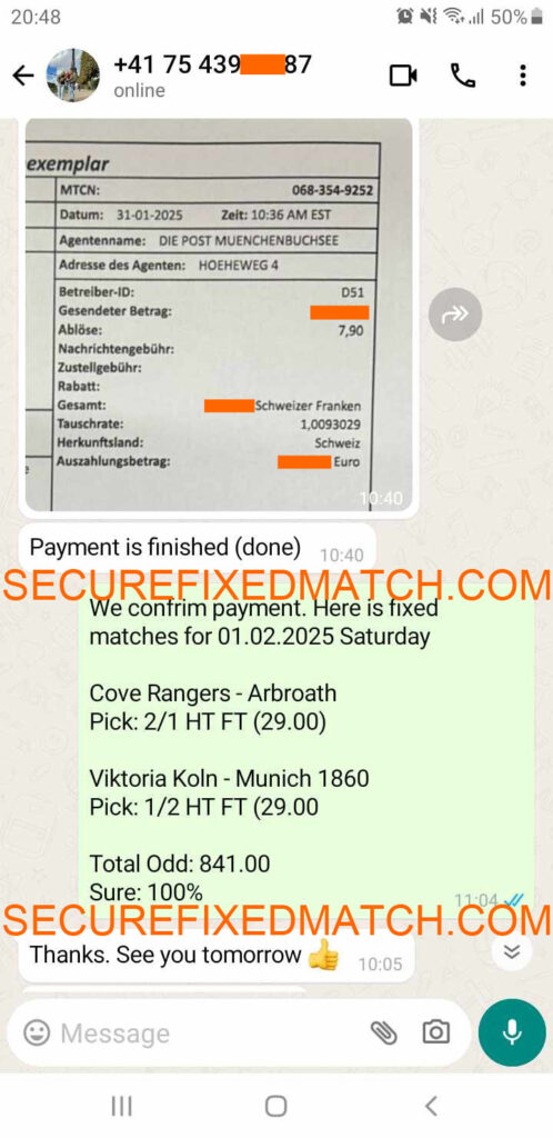 Fixed Matches