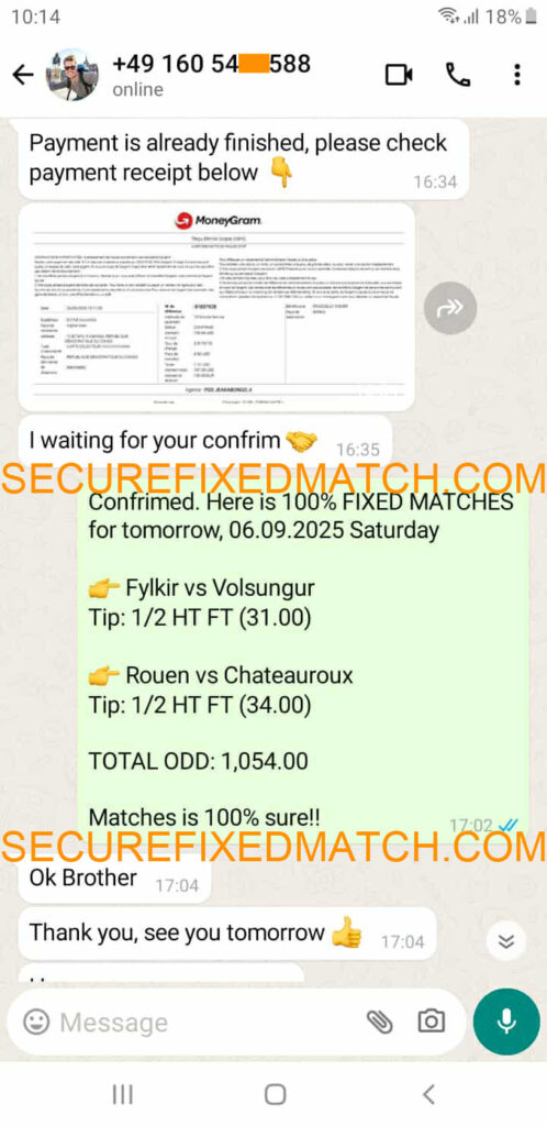 Fixed Matches