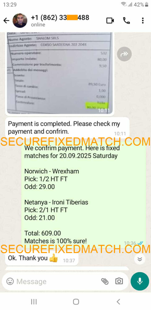 Fixed Matches