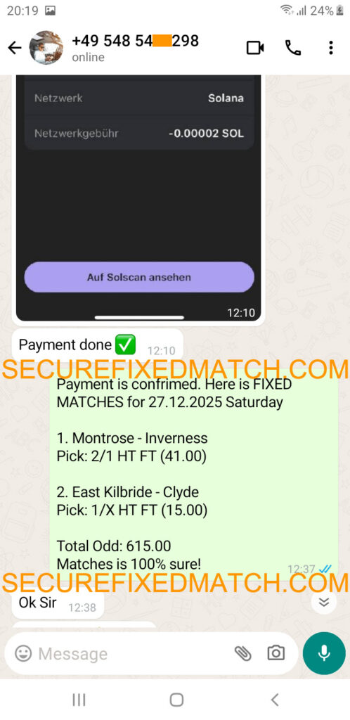 Fixed Matches Fixed Matches