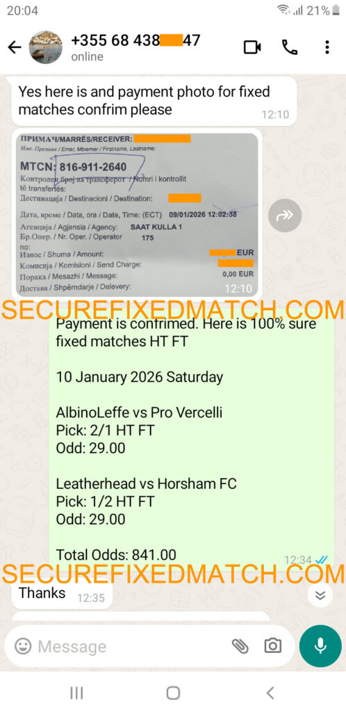 Fixed Matches Fixed Matches