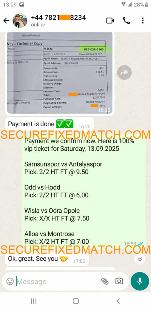 Buy Fixed Match