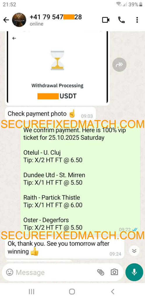 Fixed Match 100% Sure