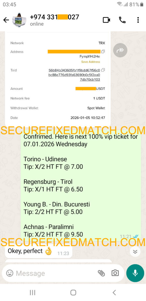 Fixed Match 100% Sure Fixed Match 100% Sure