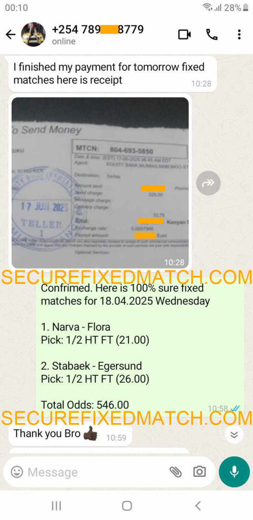 Fixed Matches