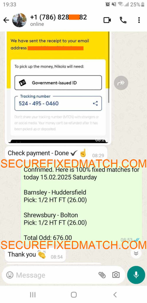 Fixed Matches
