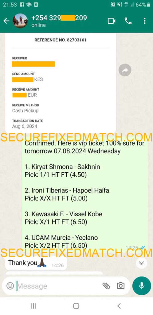 Fixed Matches