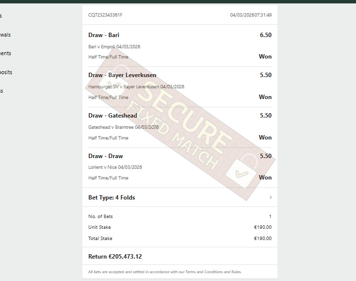 Correct Fixed Match Correct Fixed Match